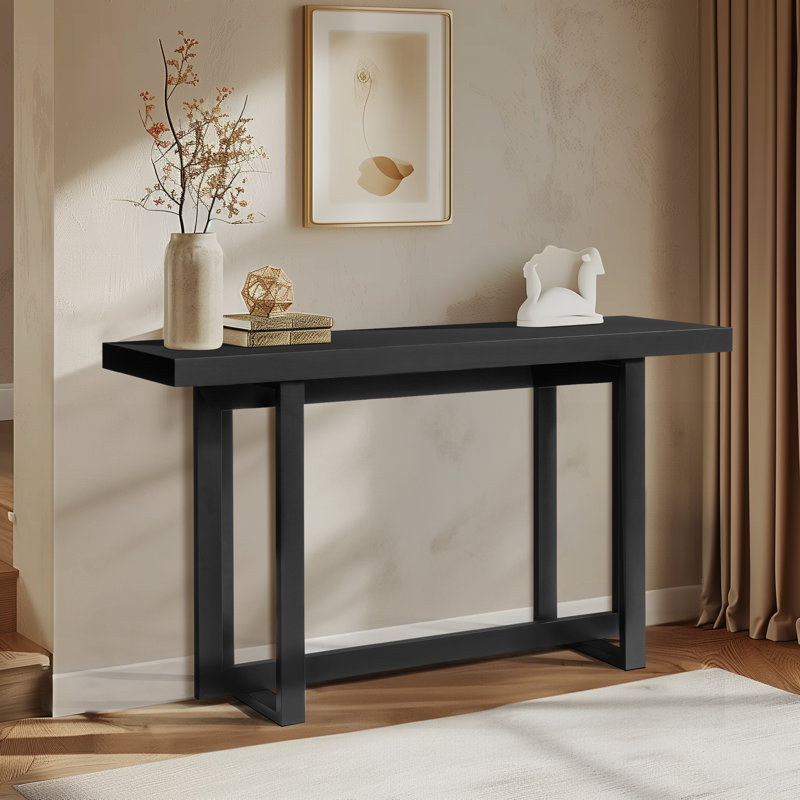 Wrought Studio™ Modern Wood Entryway Console Table Sofa Table, Long ...